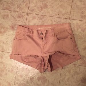 Old navy pink shorts